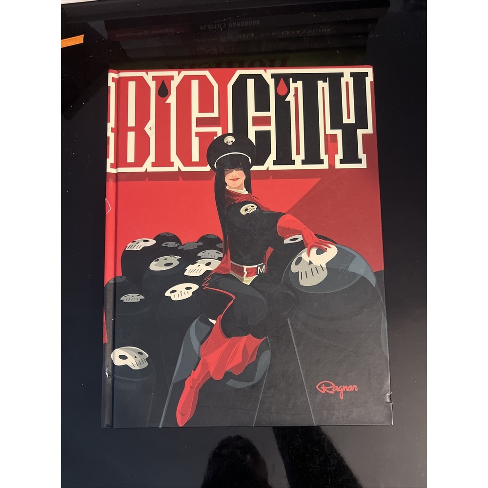THE ART OF BIG CITY By - Ragnar - Hardcover Illustrations Drawings Design